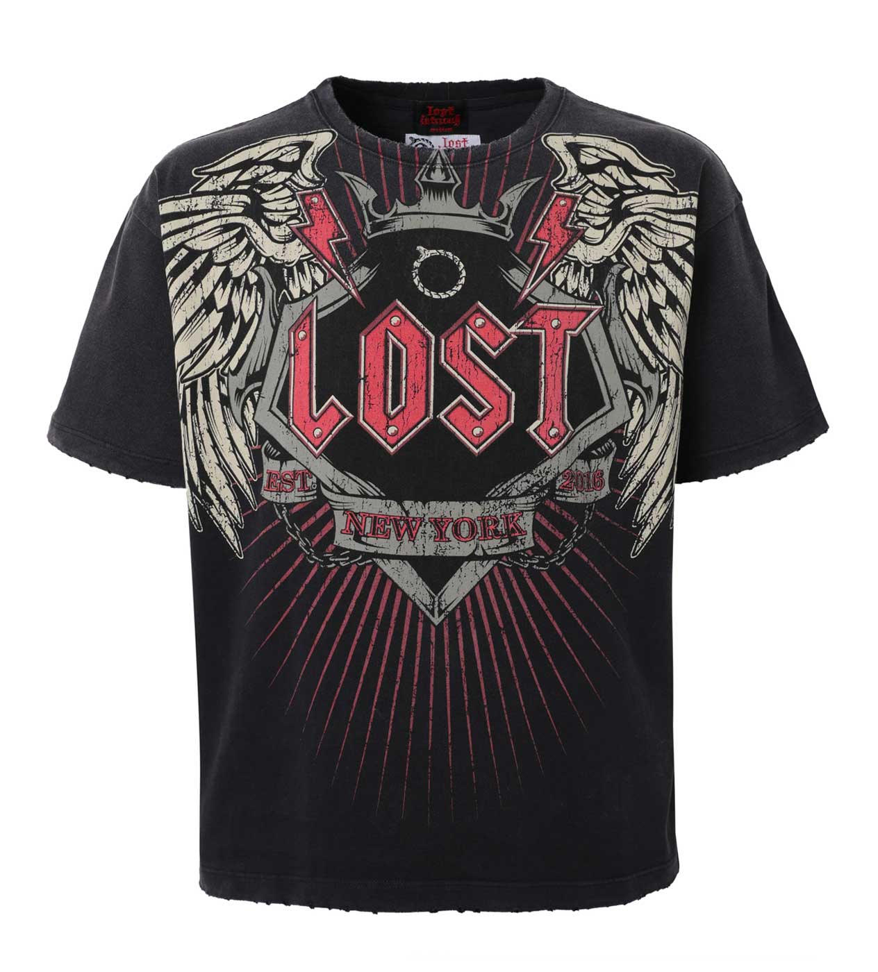 Lost Intricacy Winged Outlaw Tee Black