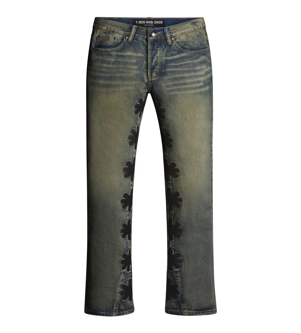 Lost Shdws Denim Pant Black/Bone – Restock AR