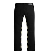 Lost Shdws Denim Pant Black/Bone back view