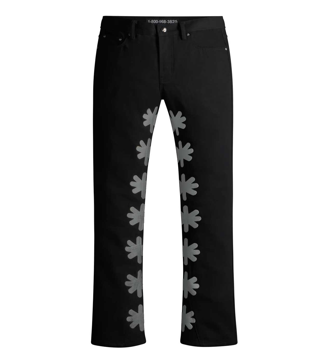 Lost Shdws Denim Pant Black/Grey front view