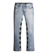 Lost Shdws Denim Pant Blue/Black front view