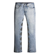 Lost Shdws Denim Pant Blue/Grey front view