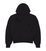 Lost Shdws Distressed Logo Hoodie Black