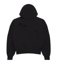 Lost Shdws Distressed Logo Hoodie Black