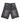Lost Shdws Embossed Logo Denim Shorts Washed Black