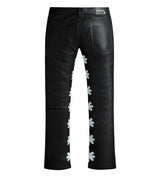 Lost Shdws Leather Pant Black/Frost