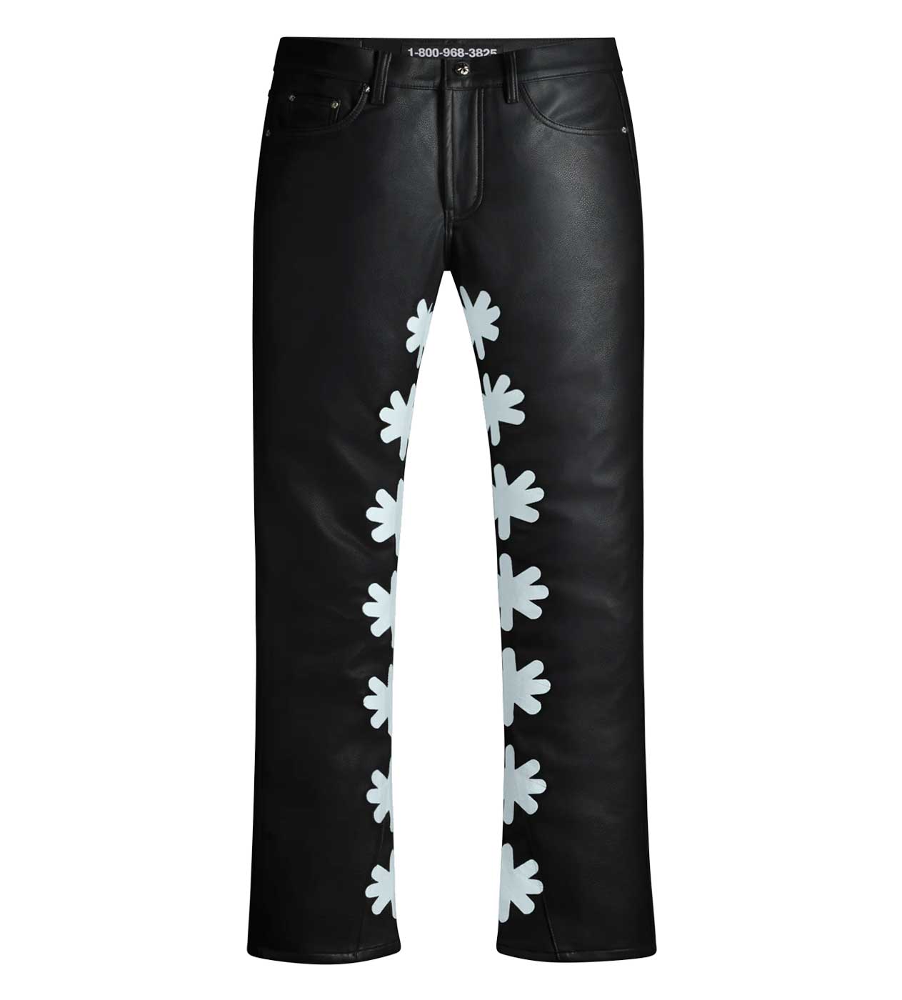 Lost Shdws Leather Pant Black/Frost