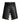 Lost Shdws Leather Shorts Black/Bone