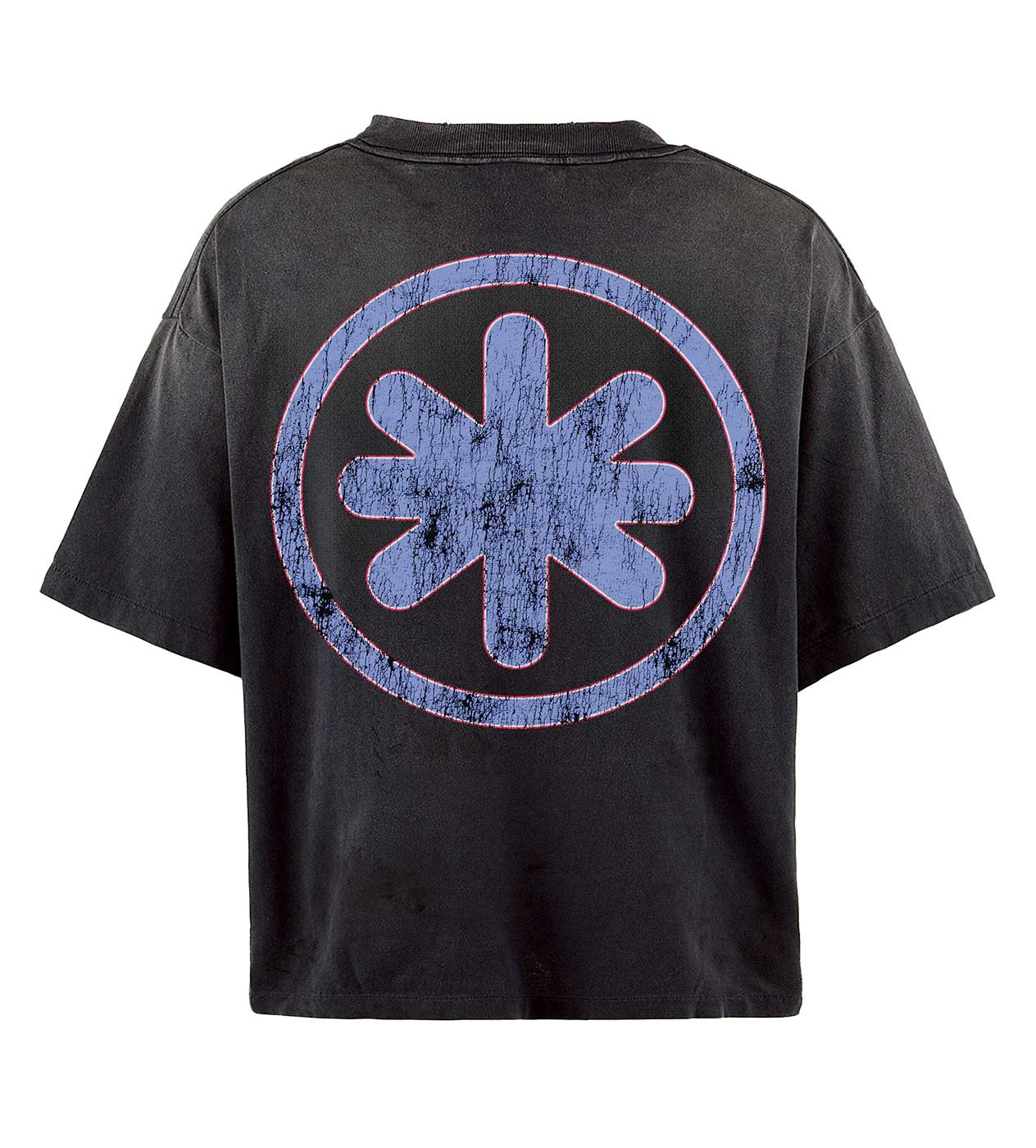 Lost Shdws Metallic Font Tee Black