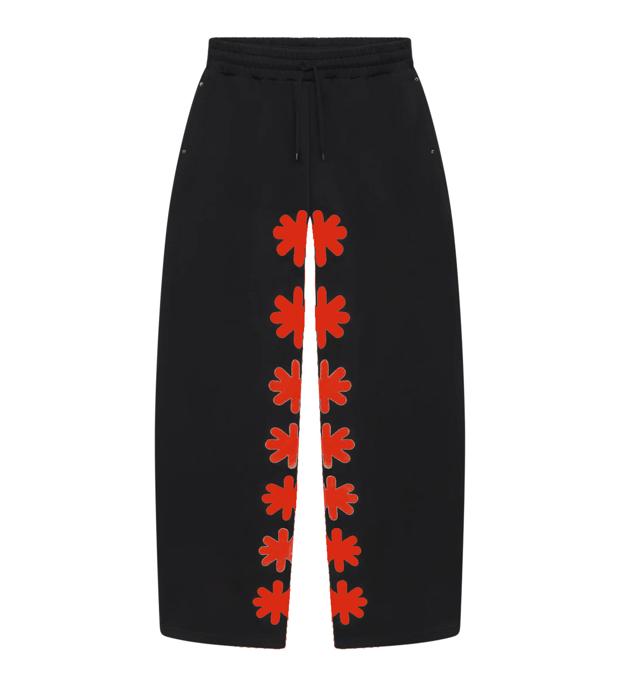 Lost Shdws Distressed Logo Sweatpants Black – Restock AR