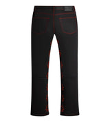 Lost Shdws Outline Denim Pant Black/Red