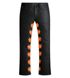 Lost Shdws Wax Pant Black/Orange
