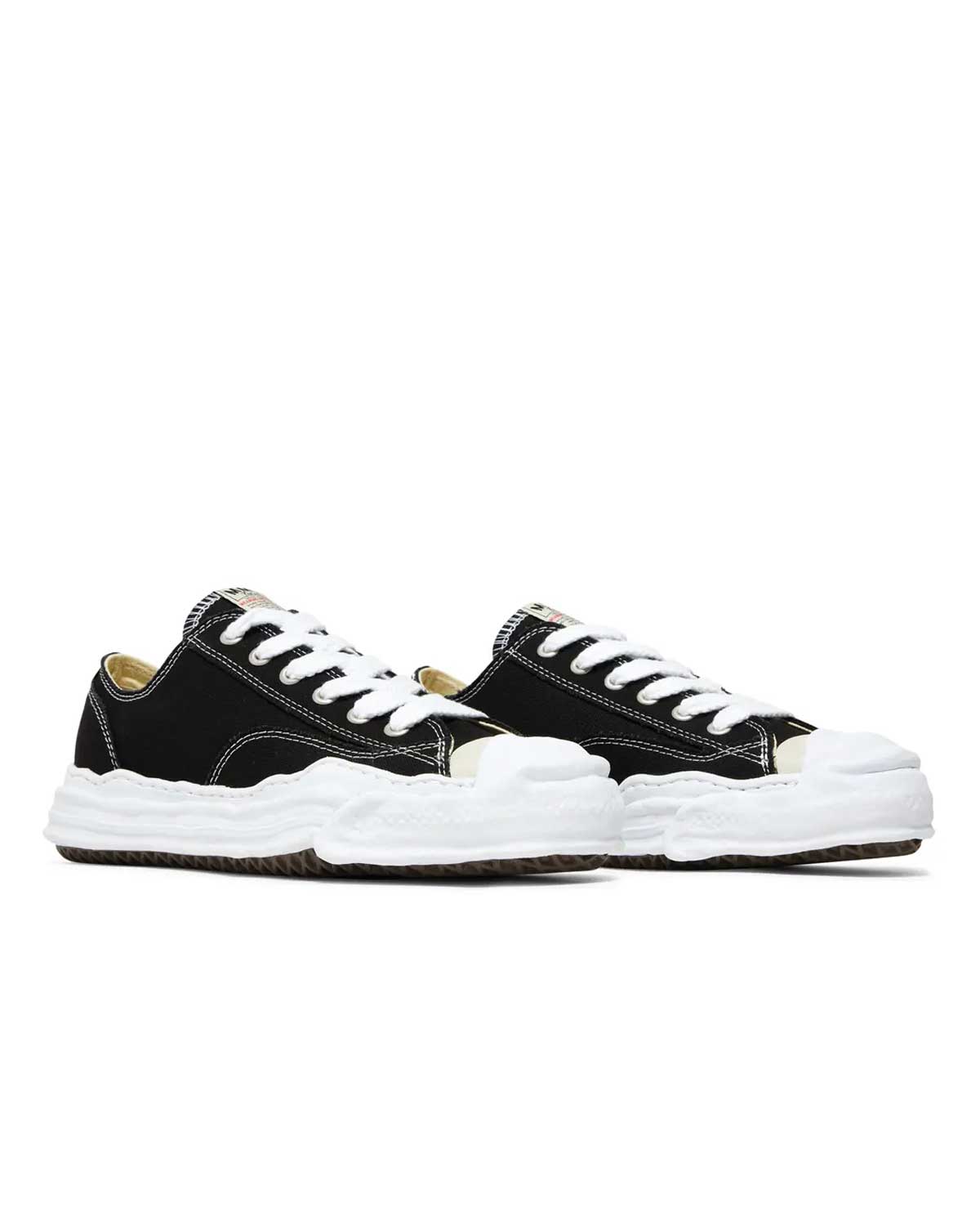 Maison Mihara Yasuhiro Hank OG Sole Canvas Low Black White