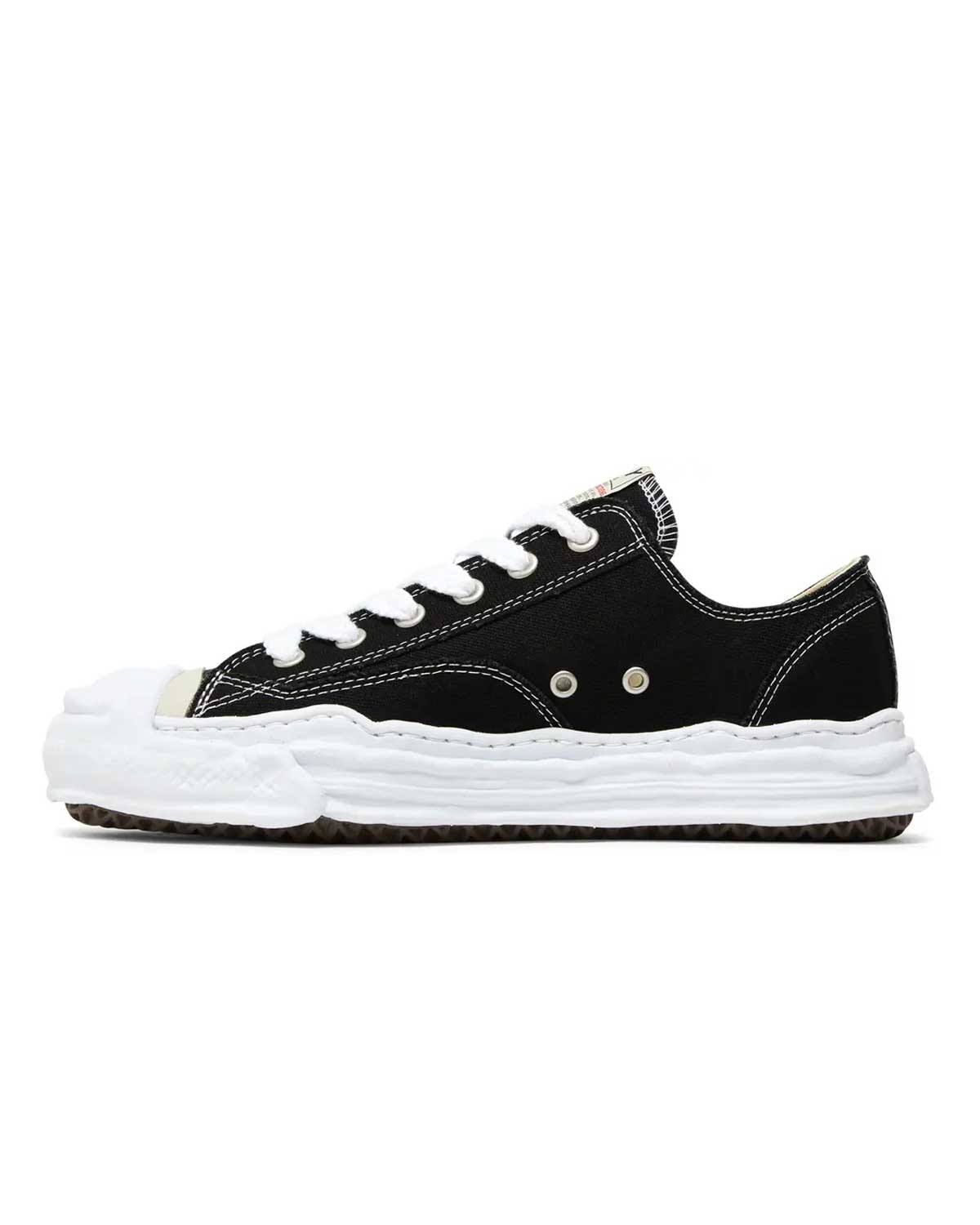 Maison Mihara Yasuhiro Hank OG Sole Canvas Low Black White