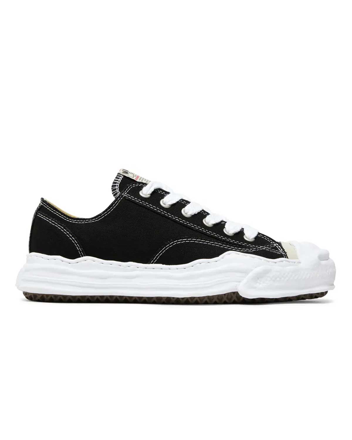 Maison Mihara Yasuhiro Hank OG Sole Canvas Low Black White