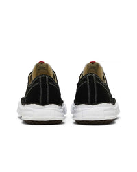 Maison Mihara Yasuhiro PETERSON OG Sole Canvas Low Black/White
