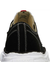 Maison Mihara Yasuhiro PETERSON OG Sole Canvas Low Black/White