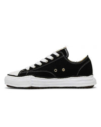 Maison Mihara Yasuhiro PETERSON OG Sole Canvas Low Black/White