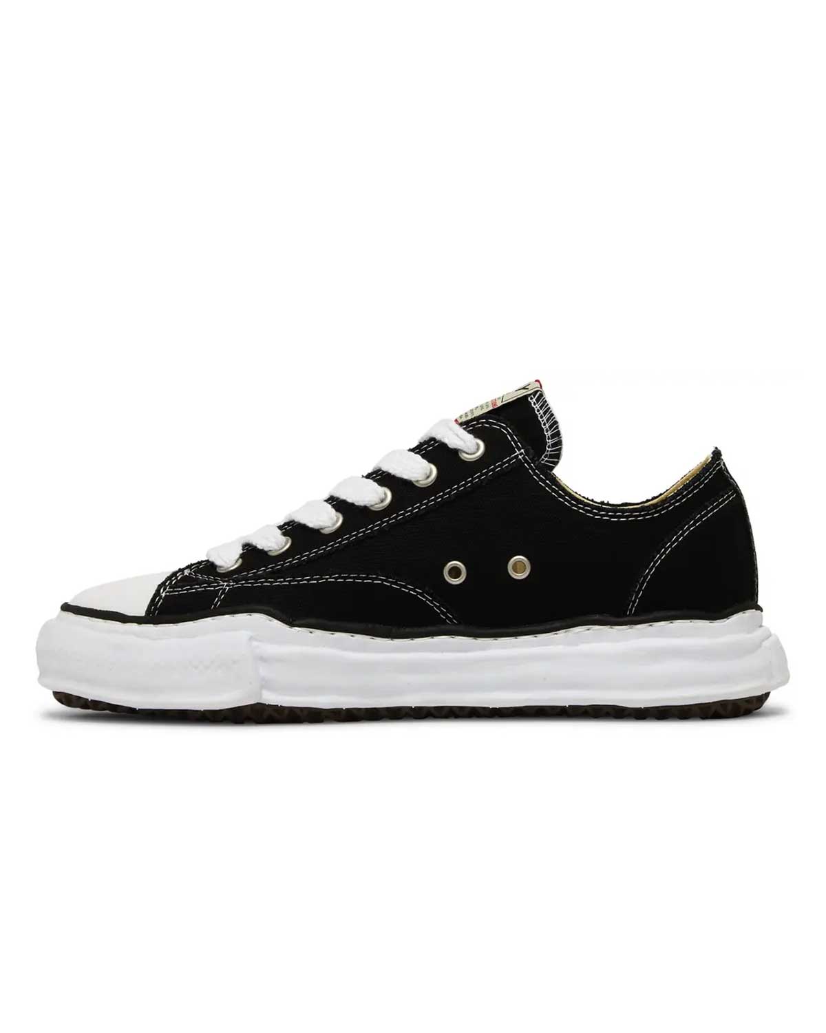 Maison Mihara Yasuhiro PETERSON OG Sole Canvas Low Black/White