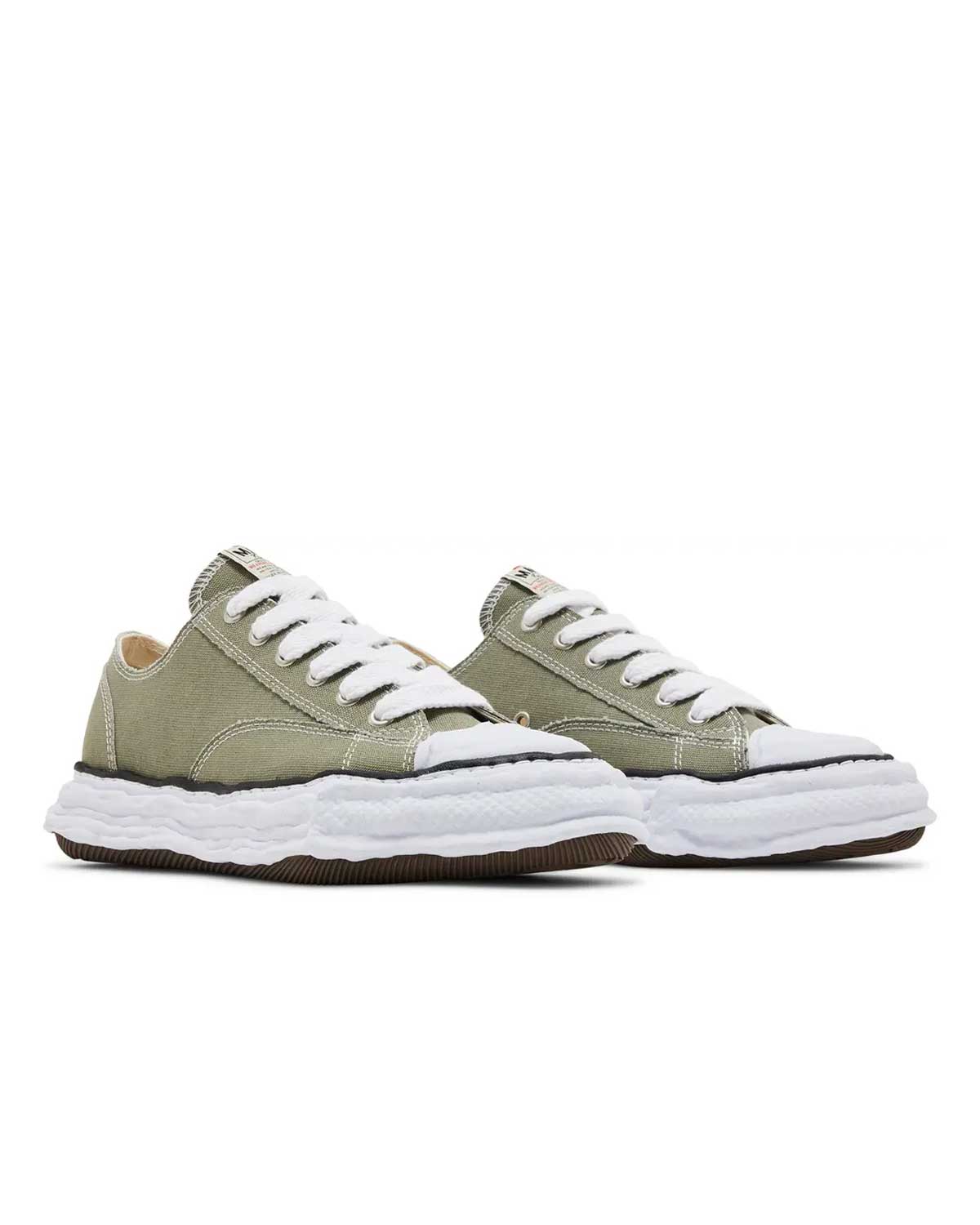 Maison Mihara Yasuhiro Peterson 23 OG Sole Canvas Low Green