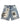 Mixed Emotions AI Denim Shorts Blue