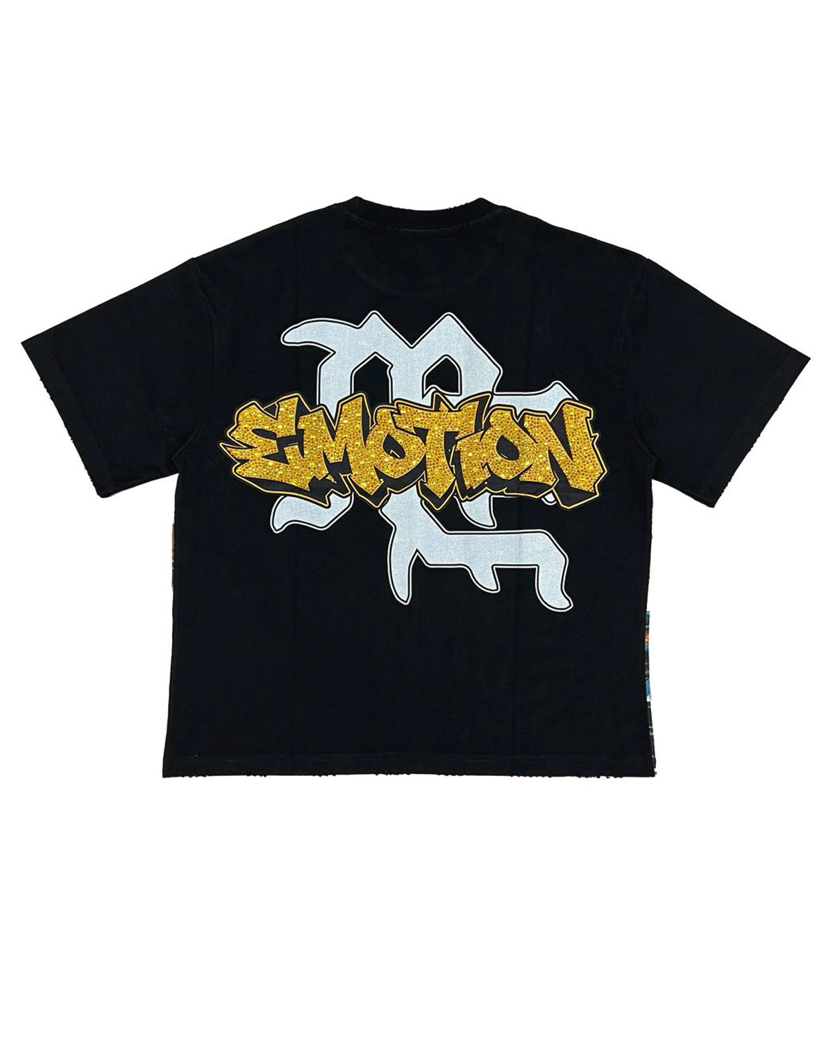 Mixed Emotions Angel Wash Tee Black