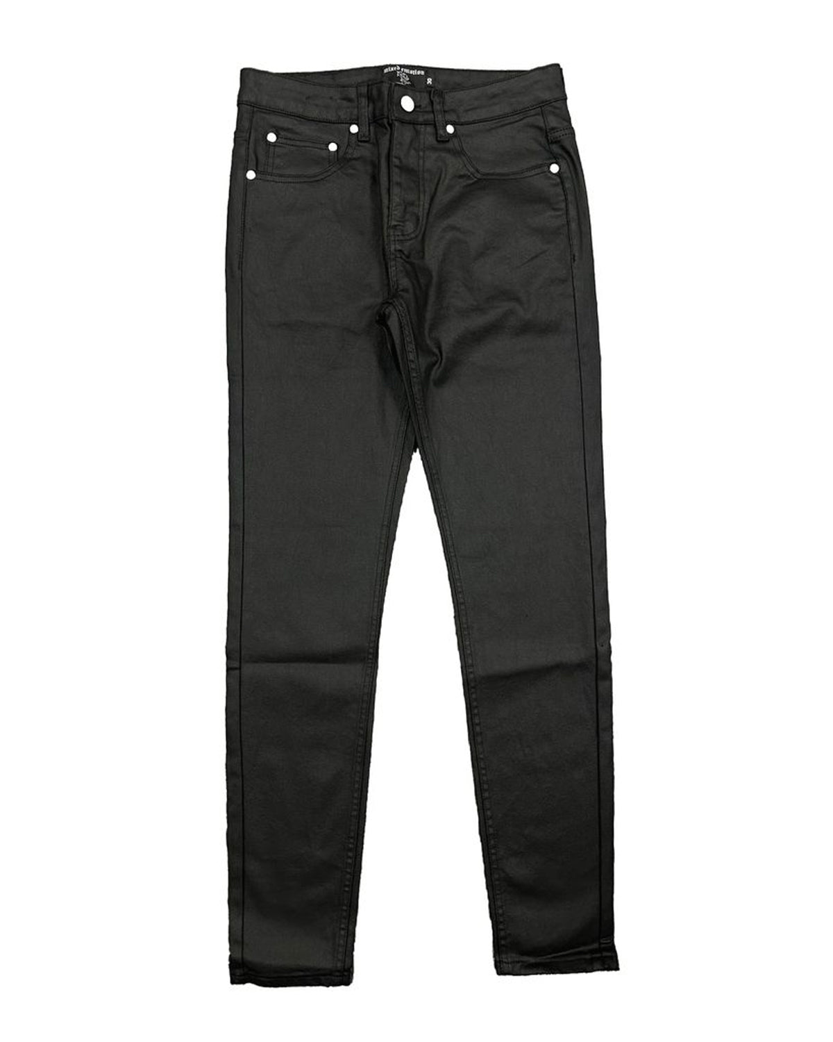Mixed Emotions Blackout Wax Denim Pants