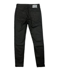 Mixed Emotions Blackout Wax Denim Pants