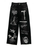 Mixed Emotions Canvas Denim Black