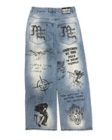 Mixed Emotions Canvas Denim Blue