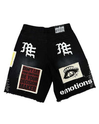 Mixed Emotions Chaos Carpenter Shorts Black