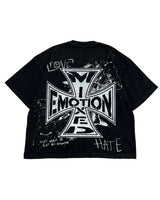 Mixed Emotions Chaos Tee Black