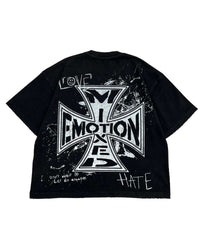 Mixed Emotions Chaos Tee Black