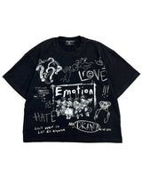 Mixed Emotions Chaos Tee Black