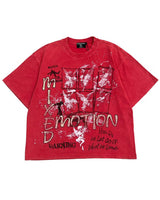 Mixed Emotions Crimson Tee Red