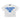 Mixed Emotions End Rhinestone Tee White/Blue