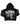 Mixed Emotions Fallen Angels Rhinestone Hoodie Black