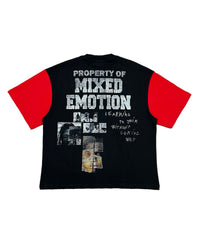 Mixed Emotions Fracture Tee Black