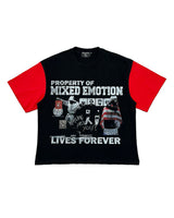 Mixed Emotions Fracture Tee Black