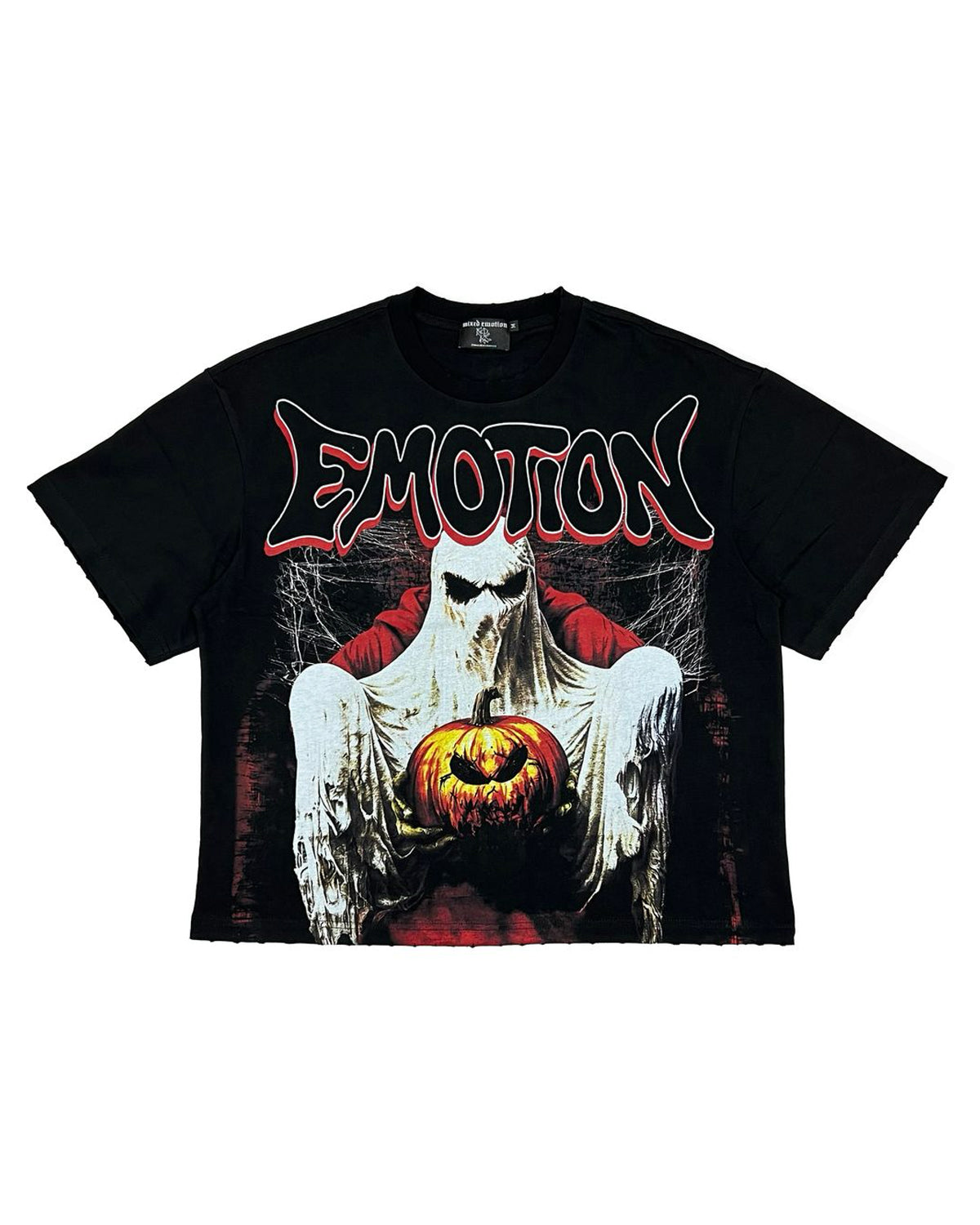 Mixed Emotions Ghost Tee Black