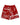 Mixed Emotions Graffiti Shorts Red