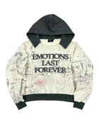Mixed Emotions Last Forever Pullover Hoodie Cream/Black