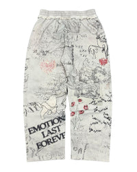 Mixed Emotions Last Forever Sweatpants Cream