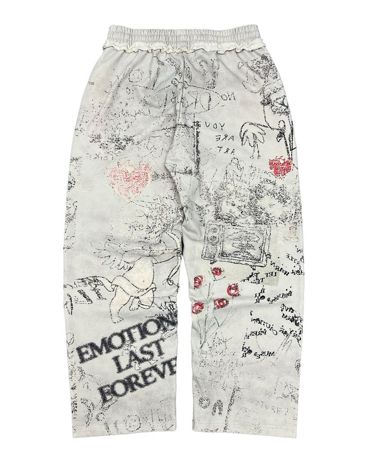 Mixed Emotions Last Forever Sweatpants Cream