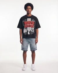 Mixed Emotions Lost Identity Tee Black
