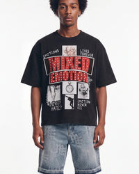 Mixed Emotions Lost Identity Tee Black
