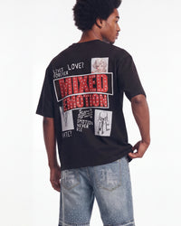 Mixed Emotions Lost Identity Tee Black