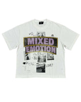 Mixed Emotions Lost Identity Tee White