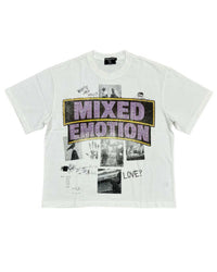 Mixed Emotions Lost Identity Tee White