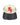 Mixed Emotions ME Hat tan, cream snapback with a red gothic ME logo, rhinestones and a charcoal brim, front view